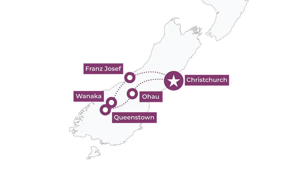 10 Day Southern Pioneer Tour | Christchurch to Christchurch | Haka Tours