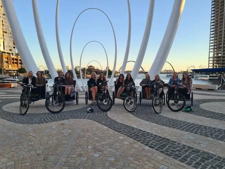 Small Bar Rickshaw Tour: Perth