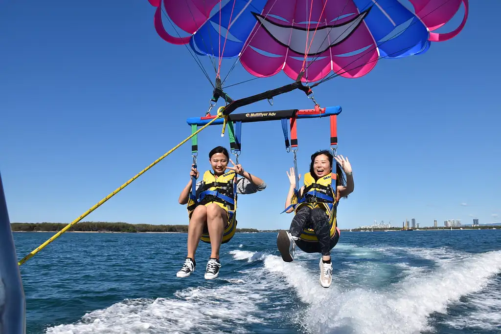 Tandem Parasail & Jet Boat Ride | Gold Coast