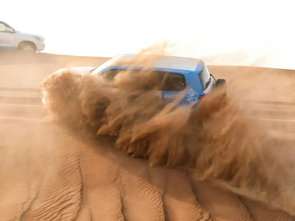 Abu Dhabi morning desert safari with camel ride