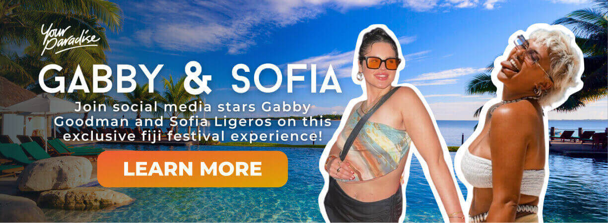 Gabby and Sofia Fiji Festival Experience