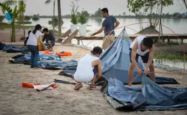 Cambodian Camping Adventure
