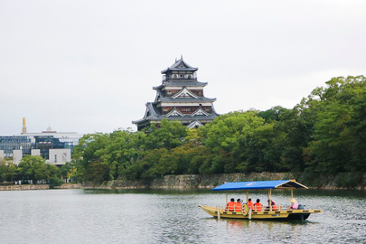 Hiroshima Castle Sightseeing Boat Tour