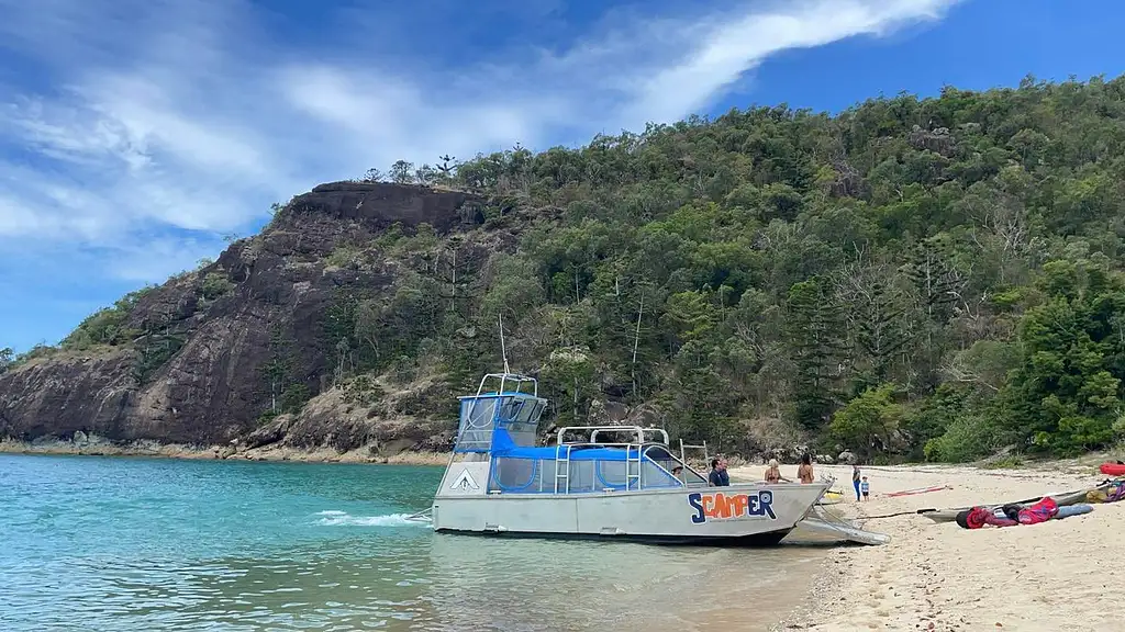 Hook Island Camping Transfer from Airlie Beach