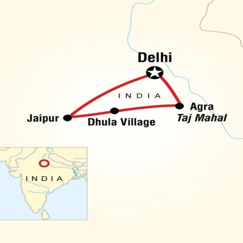 8 Day Golden Triangle Tour: Delhi to Delhi | G Adventures