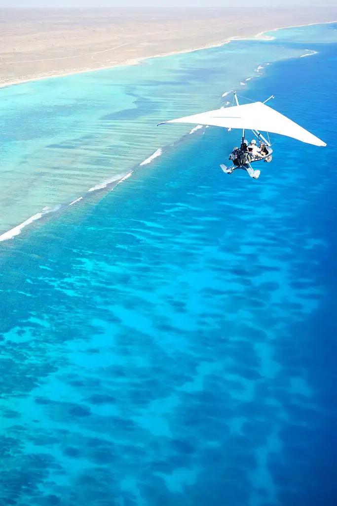 60 min Birds Eye View Ningaloo Microlight Lesson