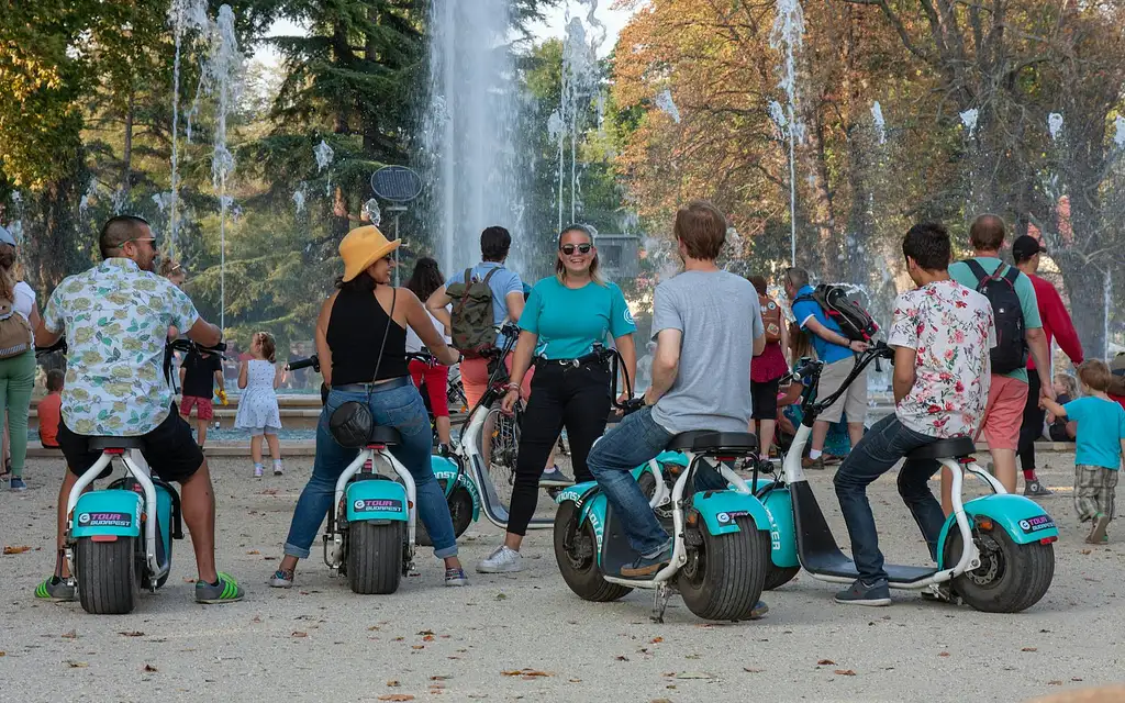 Margitsziget Fairy Garden Tour on MonsteRoller in Budapest