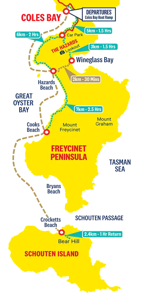 Freycinet Aqua Express Schouten Island Day Trip