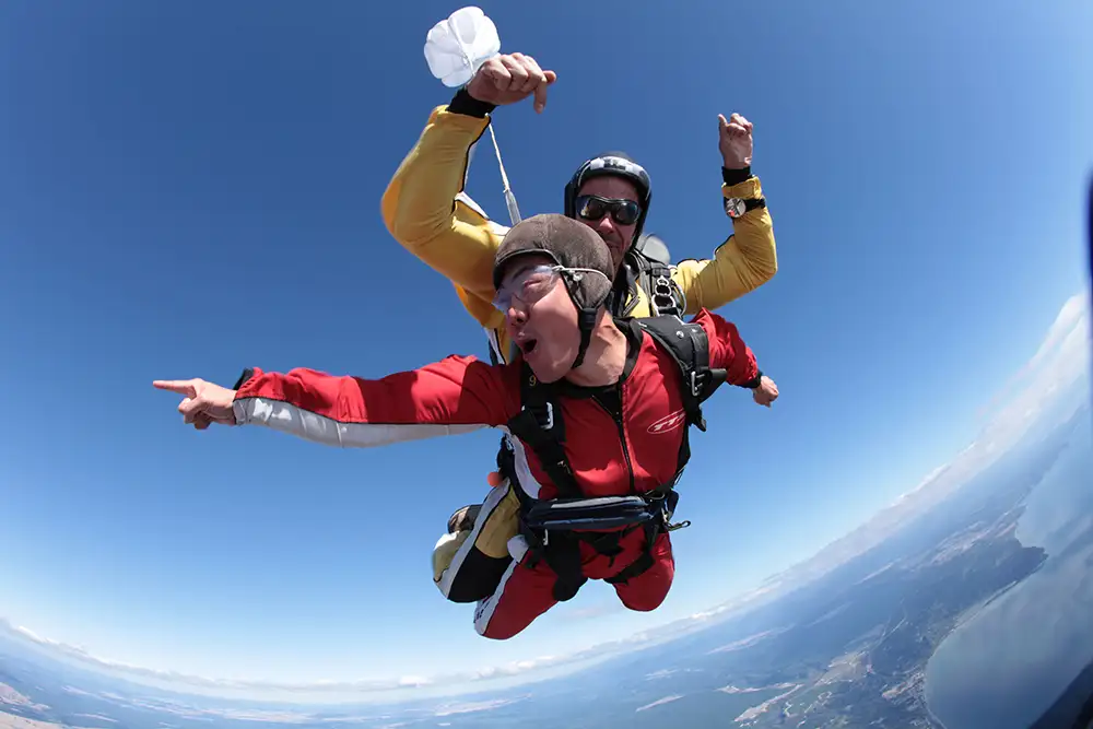 Taupo Tandem Skydiving - 12,000 or 15,000 Ft