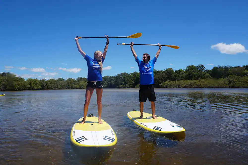 SUP Lesson Byron Bay